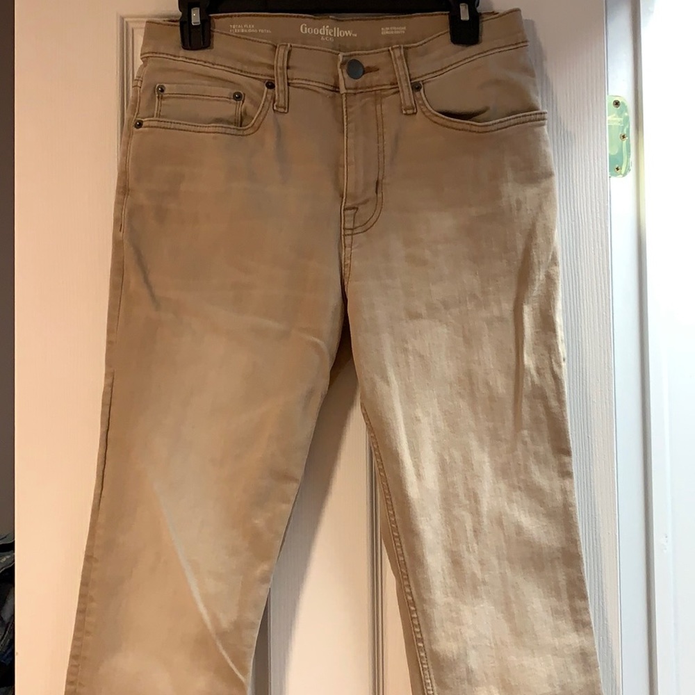 Men’s Goodfellow tan jeans size 30x32